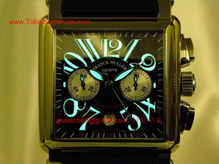 FRANCK MULLER フランクミュラー 時計 偽物 コンキスタドールコルテス クロノグラフ キング 10000CCKING