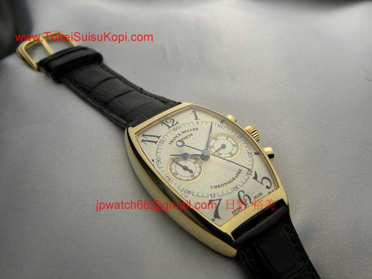 FRANCK MULLER フランクミュラー 時計 偽物 2カウンタークロノグラフ（オリジナルファーストモデル）6900CO