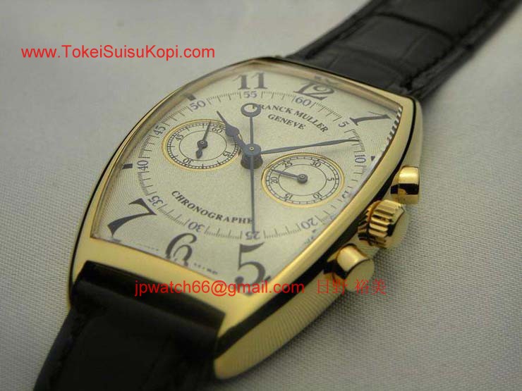 FRANCK MULLER フランクミュラー 時計 偽物 2カウンタークロノグラフ（オリジナルファーストモデル）6900CO