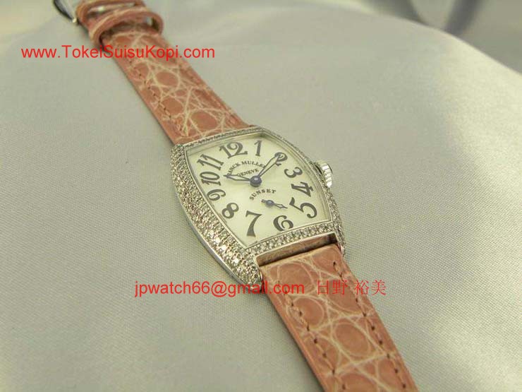 FRANCK MULLER フランクミュラー 時計 偽物 トノウカーベックス サンセットレディース ダイヤモンド 1750S6DSUN