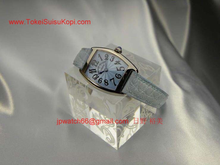FRANCK MULLER フランクミュラー 時計 偽物 トノウカーベックス インターミディエ パステルブルー2251QZ