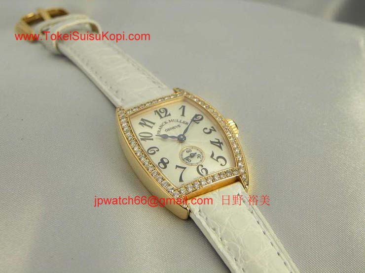 FRANCK MULLER フランクミュラー 時計 偽物 トノウカーベックス レディース ダイヤモンド 1750S6DP