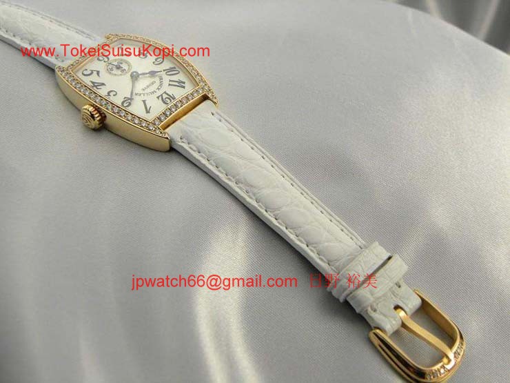 FRANCK MULLER フランクミュラー 時計 偽物 トノウカーベックス レディース ダイヤモンド 1750S6DP