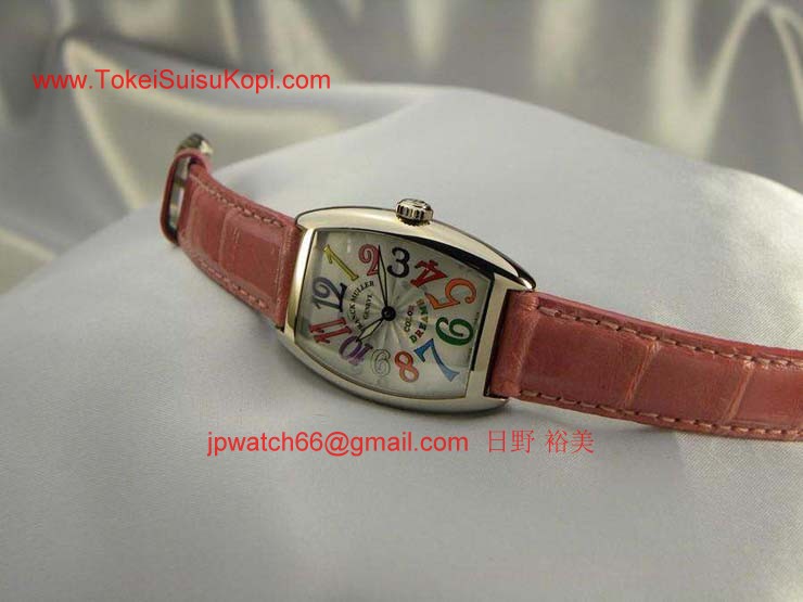 FRANCK MULLER フランクミュラー 時計 偽物 トノウカーベックス カラードリームス 7502QZCOLDREAMS