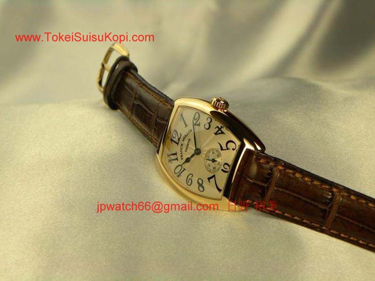 腕時計 コピー FRANCK MULLER フランクミュラー 激安 トノウカーベックス スモールセコンド 7500S6