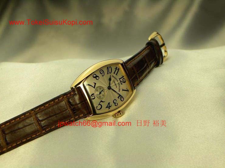 腕時計 コピー FRANCK MULLER フランクミュラー 激安 トノウカーベックス スモールセコンド 7500S6