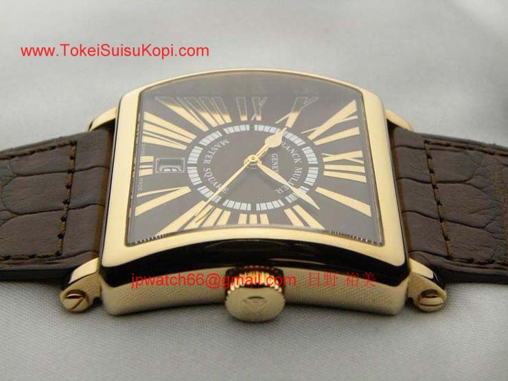 腕時計 コピー FRANCK MULLER フランクミュラー 激安 マスタースクエア 6000HSCDTRELIEF
