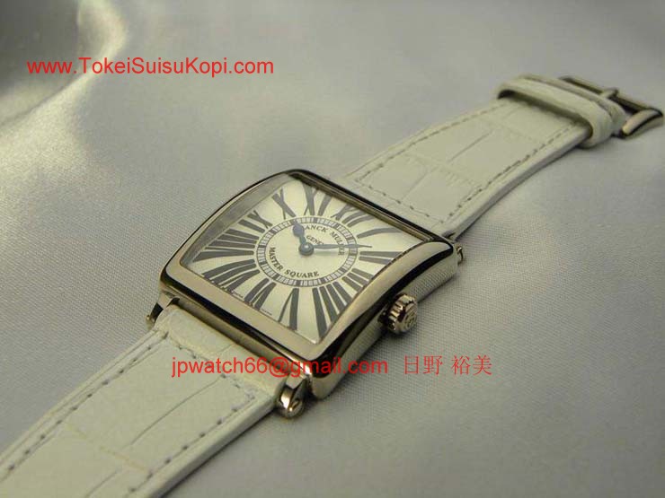 腕時計 コピー FRANCK MULLER フランクミュラー 激安 マスタースクエア レディース 6002LQZ