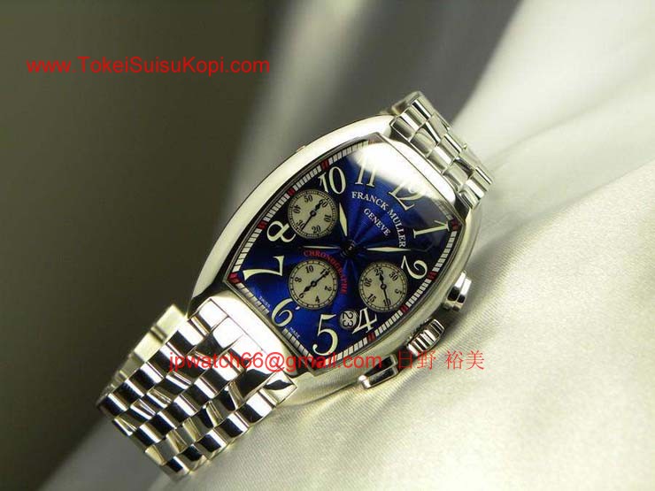 FRANCK MULLER フランクミュラー 時計 偽物 3カウンター クロノグラフ オートマティック 7880CCAT