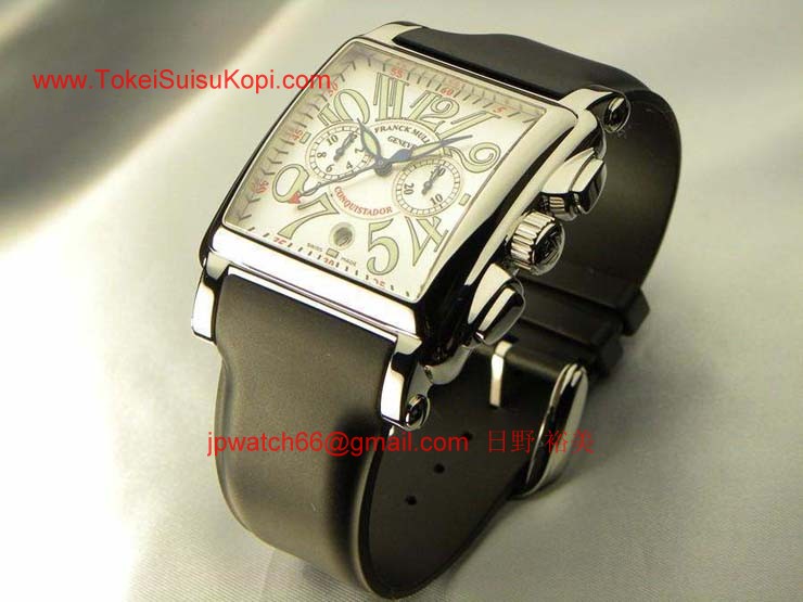 FRANCK MULLER フランクミュラー 時計 偽物 コンキスタドールコルテス 2カウンタークロノグラフ 10000(H)CC
