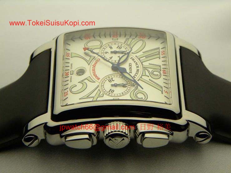 FRANCK MULLER フランクミュラー 時計 偽物 コンキスタドールコルテス 2カウンタークロノグラフ 10000(H)CC