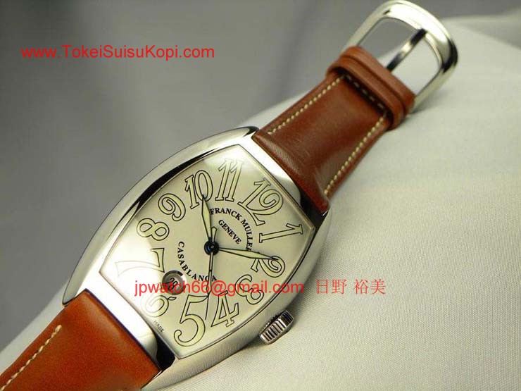腕時計 コピー FRANCK MULLER フランクミュラー 激安 カサブランカ 日付表示付き 8880CASADT