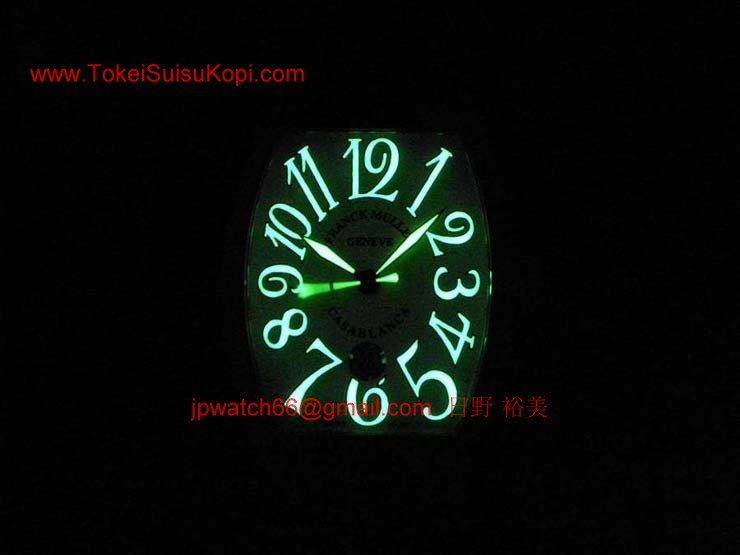 腕時計 コピー FRANCK MULLER フランクミュラー 激安 カサブランカ 日付表示付き 8880CASADT