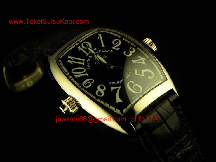 FRANCK MULLER フランクミュラー スーパーコピー時計 シークレットアワーズ ブラック 7880SEH1
