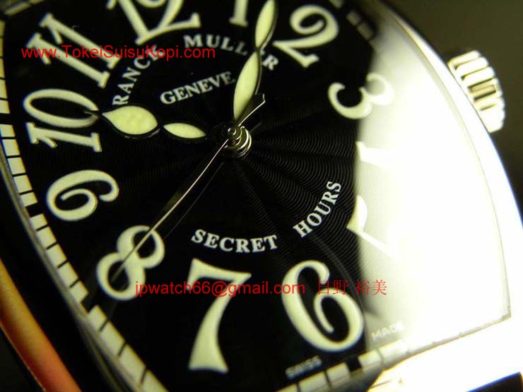 FRANCK MULLER フランクミュラー スーパーコピー時計 シークレットアワーズ ブラック 7880SEH1