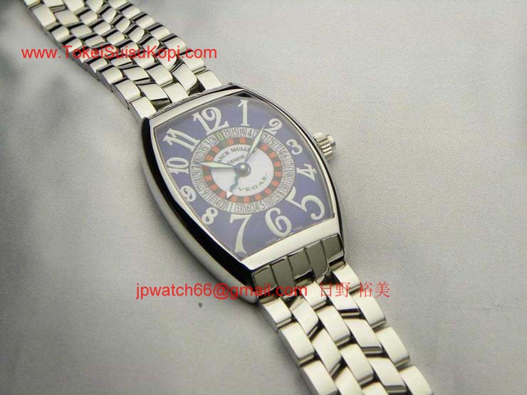 FRANCK MULLER フランクミュラー スーパーコピー時計 ヴェガス ブルーダイヤル 6850VEGAS