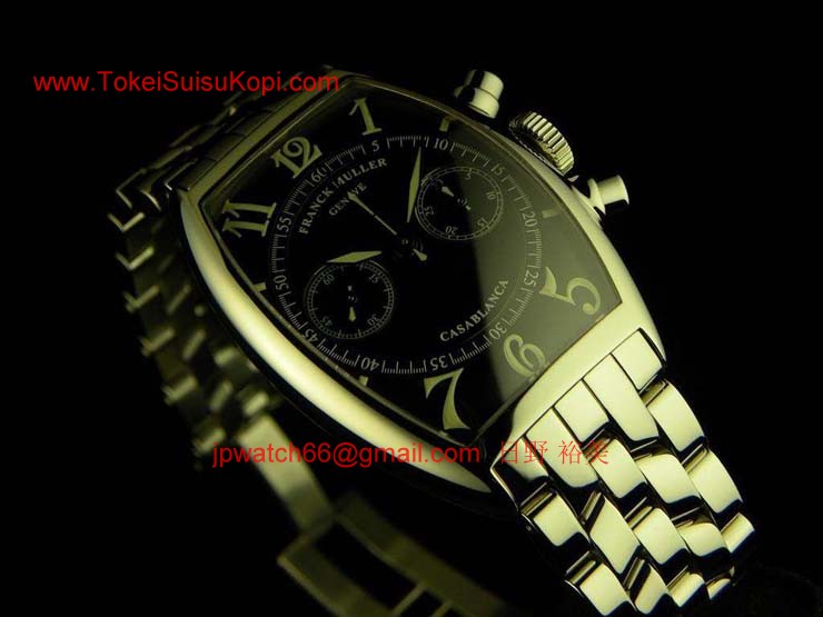 FRANCK MULLER フランクミュラー スーパーコピー時計 カサブランカ クロノグラフ 5850CC