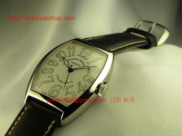 腕時計 コピー FRANCK MULLER フランクミュラー カサブランカ ホワイト 5850CASA