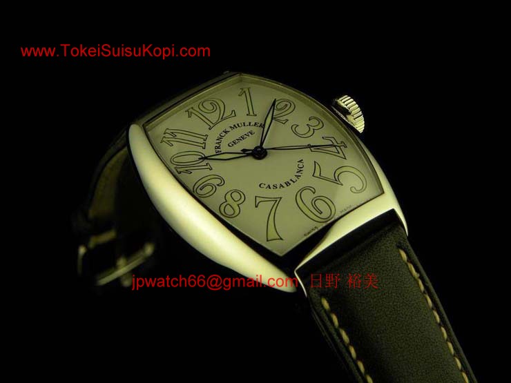 腕時計 コピー FRANCK MULLER フランクミュラー カサブランカ ホワイト 5850CASA