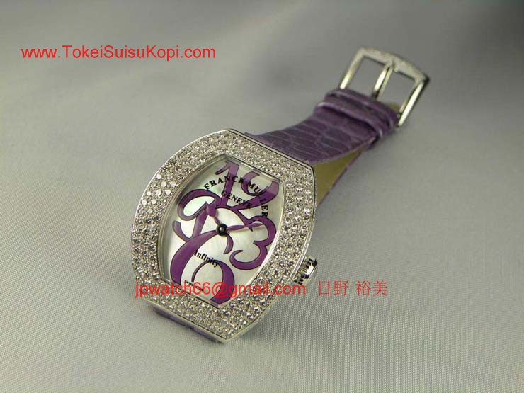 腕時計 コピー FRANCK MULLER フランクミュラー インフィニティー カーベックス ダイヤモンド 3530QZAD3