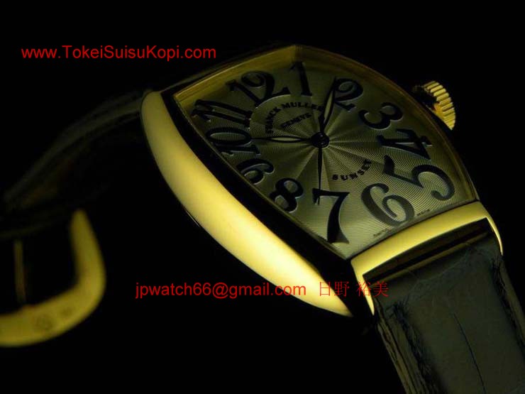 腕時計 コピー FRANCK MULLER フランクミュラー トノウカーベックス サンセット 5850SCSUN_3N