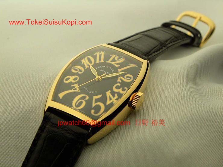 腕時計 コピー FRANCK MULLER フランクミュラー トノウカーベックス サンセット5850SCSUN