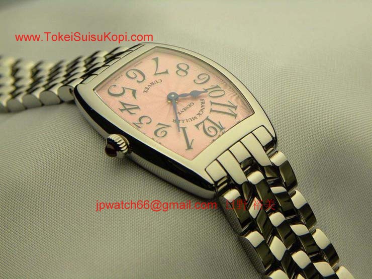 腕時計 コピー FRANCK MULLER フランクミュラー トノウカーベックス レディース 1752QZ