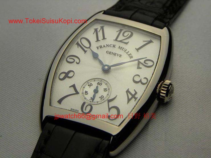 腕時計 コピー FRANCK MULLER フランクミュラー トノウカーベックス スモールセコンド 7500S6