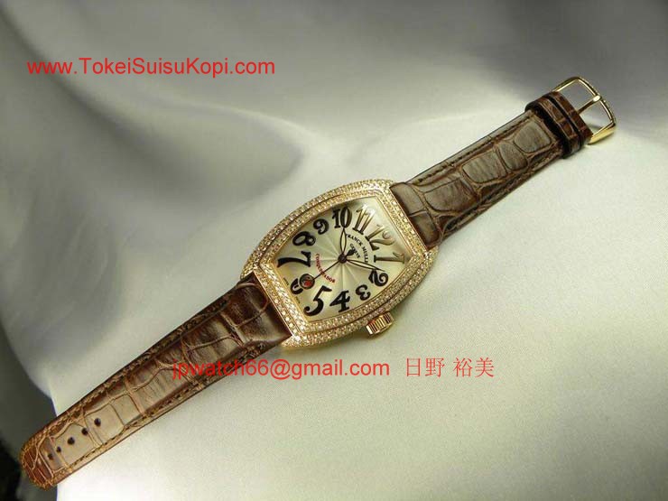 腕時計 コピー FRANCK MULLER フランクミュラー 激安 コンキスタドール 3rdモデル ダイヤモンド 8002SCD