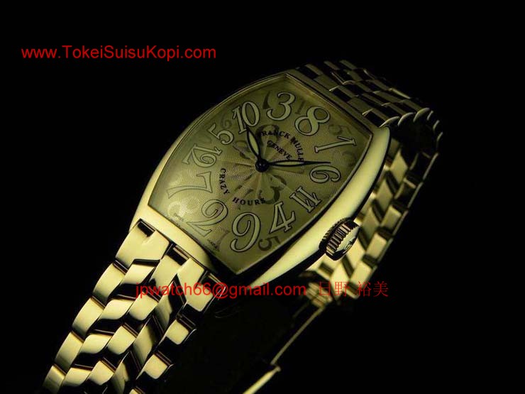 腕時計 コピー FRANCK MULLER フランクミュラー 激安 クレイジーアワーズ ブレスレット 5850CH 