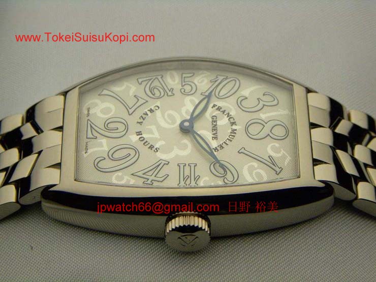 腕時計 コピー FRANCK MULLER フランクミュラー 激安 クレイジーアワーズ ブレスレット 5850CH 