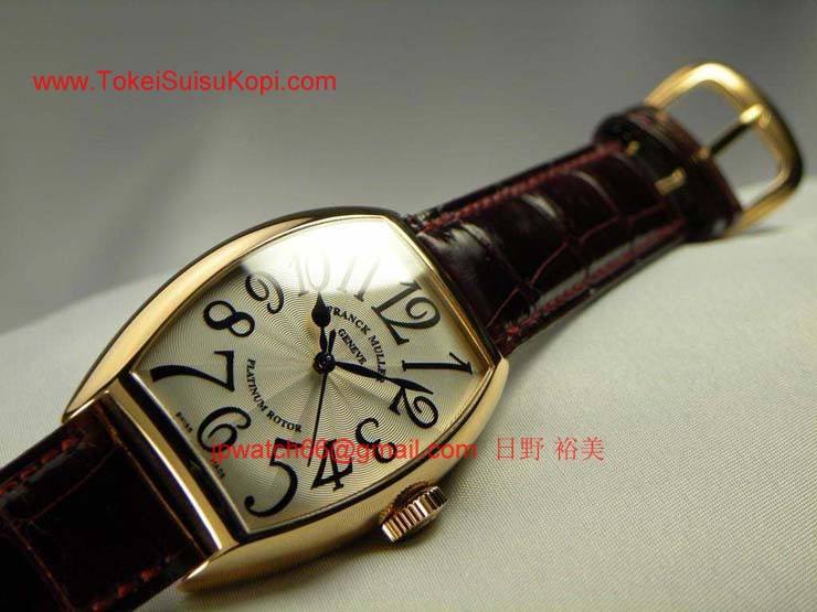 腕時計 コピー FRANCK MULLER フランクミュラー 激安 トノウカーベックス センターセコンド 5850SC