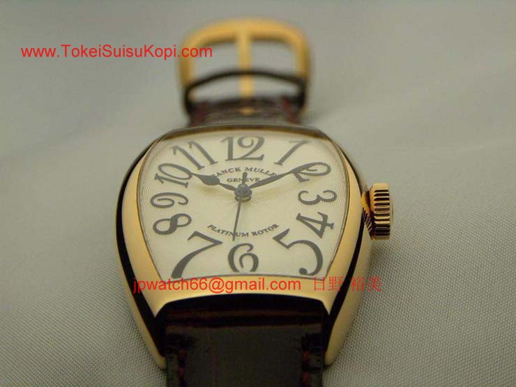 腕時計 コピー FRANCK MULLER フランクミュラー 激安 トノウカーベックス センターセコンド 5850SC