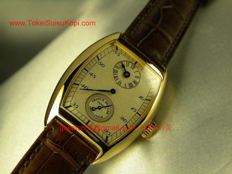 腕時計 コピー FRANCK MULLER フランクミュラー 激安 トノウカーベックス ジャンピングアワー レギュレーター 7501SR