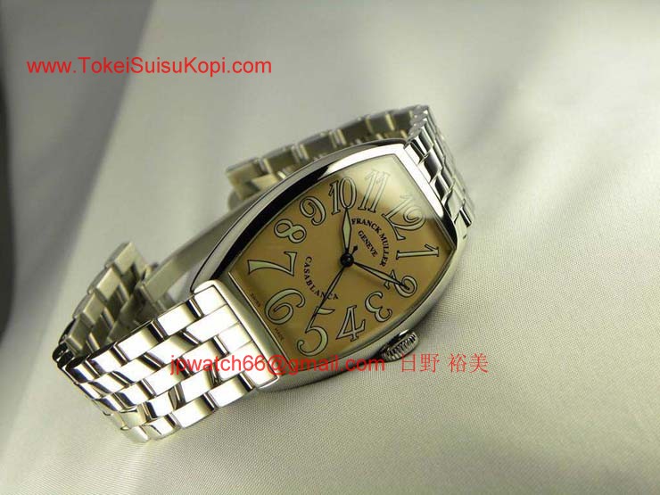 FRANCK MULLER フランクミュラー 偽物時計 カサブランカ サーモン 5850CASA