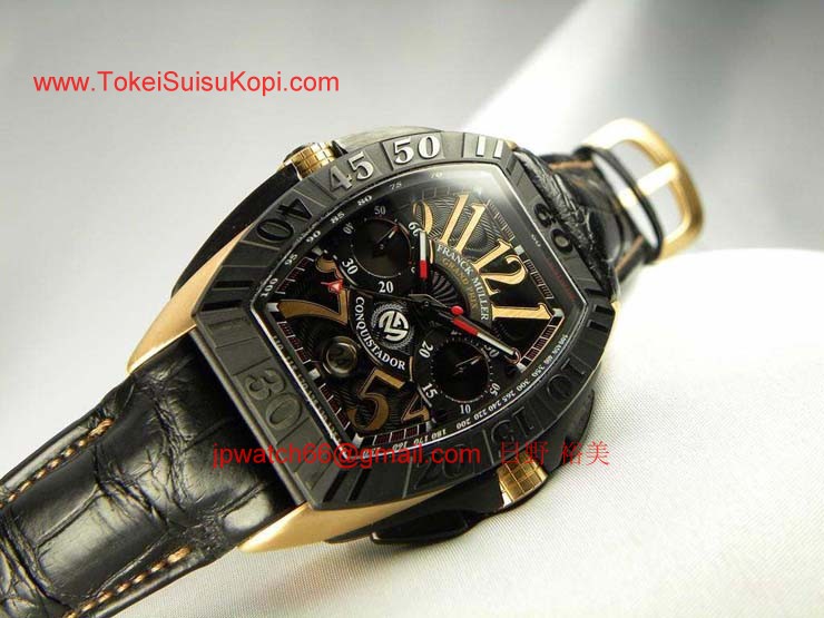 FRANCK MULLER フランクミュラー 偽物時計 コンキスタドールグランプリ 18K PinkGold 8900CCJ