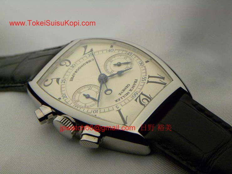 FRANCK MULLER フランクミュラー 偽物時計 トノウカーベックス 2カウンタークロノグラフ 5850CC 