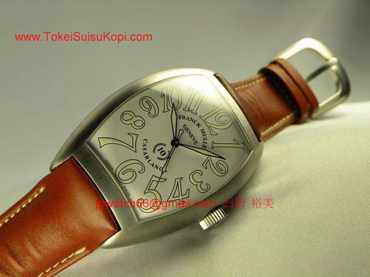 腕時計 コピー FRANCK MULLER フランクミュラー 激安 カサブランカ 10th年記念 ホワイト 8880CASABR