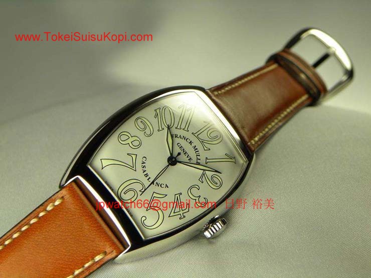 FRANCK MULLER フランクミュラー 偽物時計 カサブランカ ホワイト 6850CASA