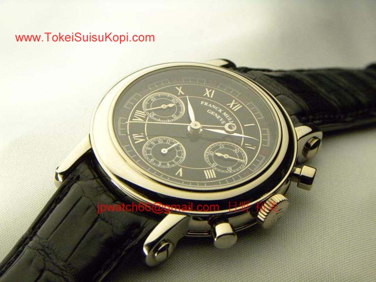 FRANCK MULLER フランクミュラー 偽物時計 ラウンド ダブルフェイスクロノグラフ 7000DF