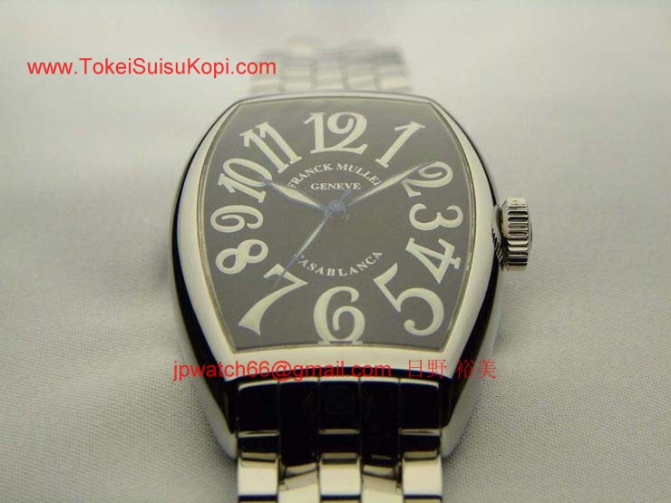 FRANCK MULLER フランクミュラー 偽物時計 カサブランカ ブラック 5850CASA