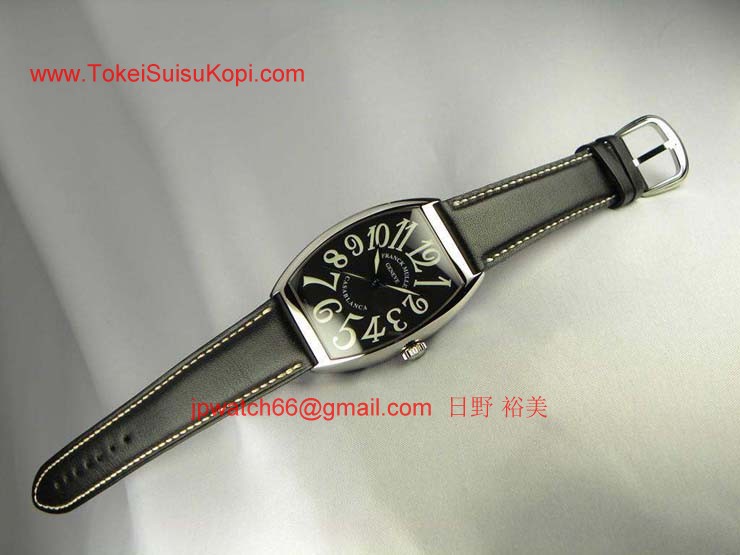 FRANCK MULLER フランクミュラー スーパーコピー時計 カサブランカ ブラック 6850CASA