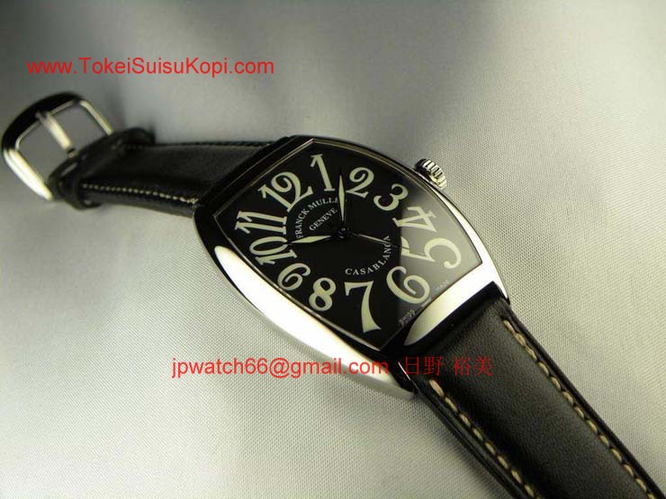 FRANCK MULLER フランクミュラー スーパーコピー時計 カサブランカ ブラック 6850CASA