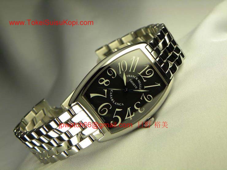 FRANCK MULLER フランクミュラー スーパーコピー時計 カサブランカ ブラック 2852CASA