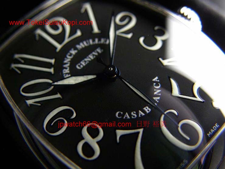 FRANCK MULLER フランクミュラー スーパーコピー時計 カサブランカ ブラック 2852CASA