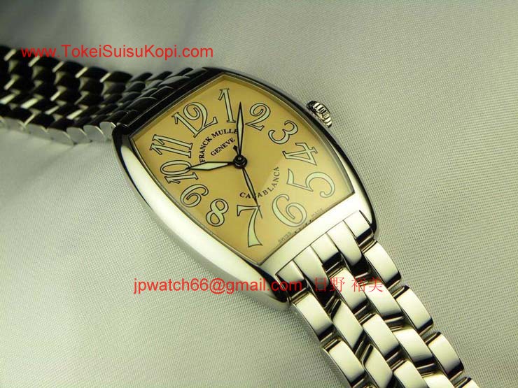 FRANCK MULLER フランクミュラー スーパーコピー時計 カサブランカ サーモン 2852CASA