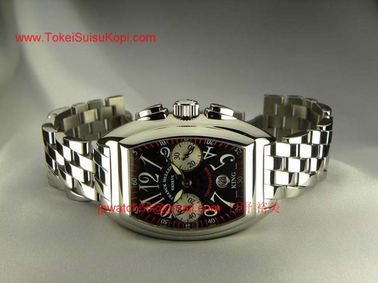 FRANCK MULLER フランクミュラー 時計コピー コンキスタドールキングクロノグラフ（Dバックル付き）8005CCKING