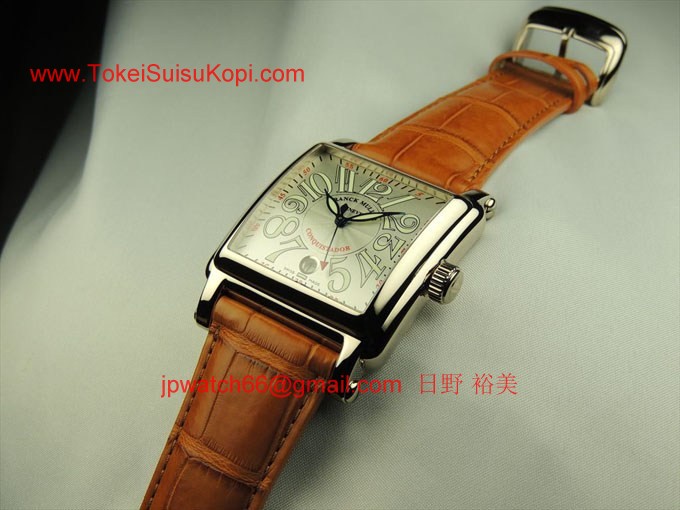 フランク・ミュラー コピー 時計 コンキスタドール コルテス10000SC OG White