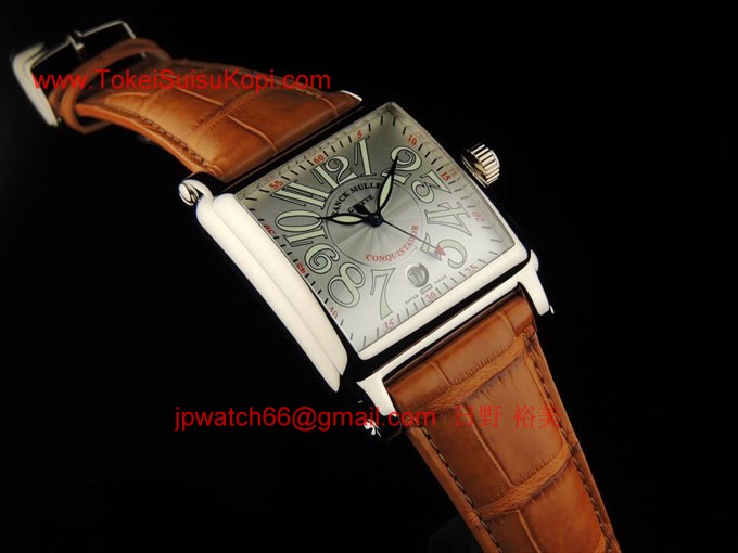 フランク・ミュラー コピー 時計 コンキスタドール コルテス10000SC OG White