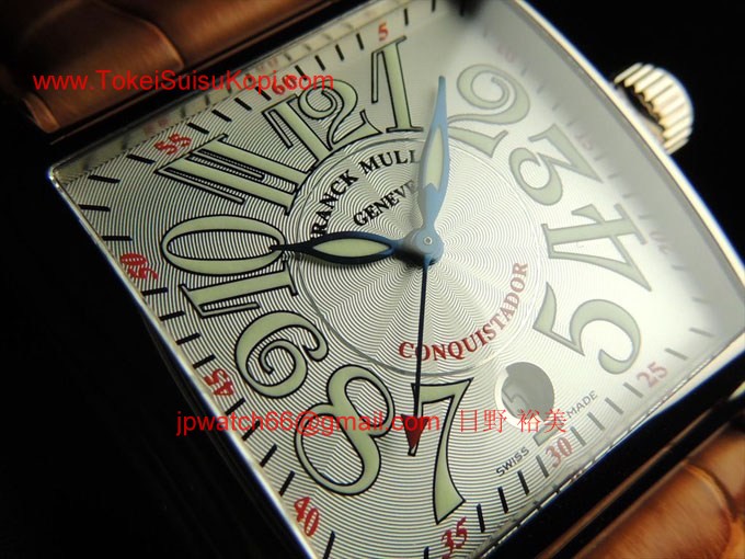 フランク・ミュラー コピー 時計 コンキスタドール コルテス10000SC OG White